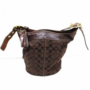 コーチ(COACH) 中古 レザー ショルダーバッグ | 通販・人気ランキング  