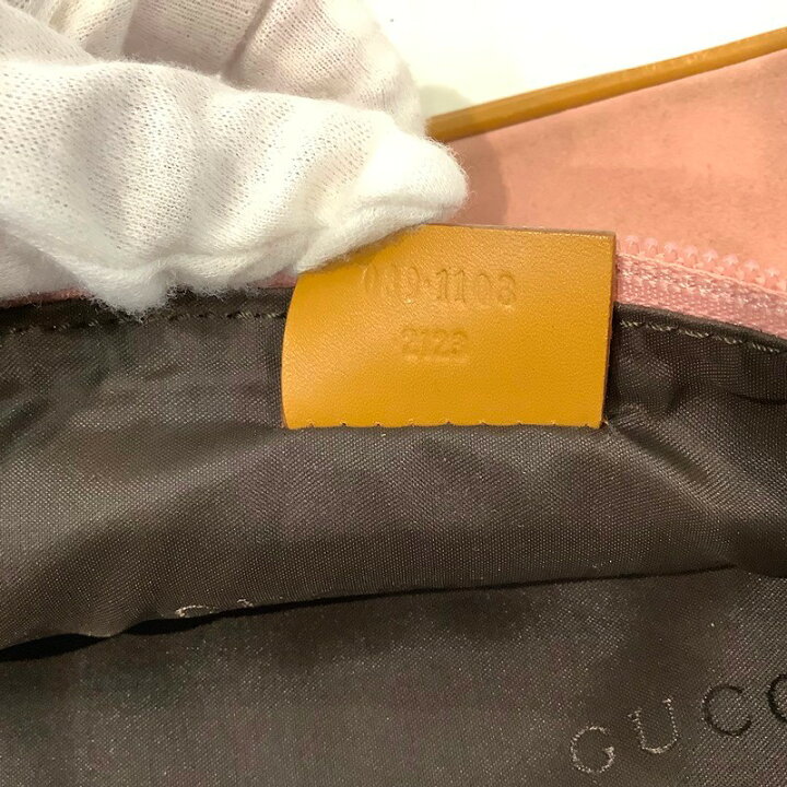 楽天市場】グッチ（GUCCI）スエード ハンドバッグ ハンドポーチ 