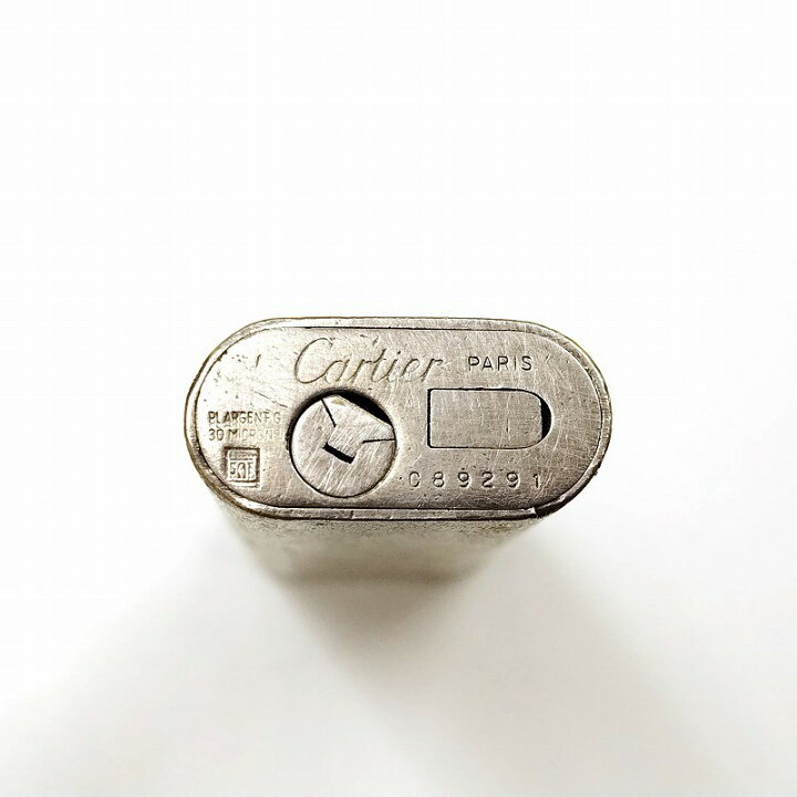 楽天市場】カルティエ(Cartier) オーバル ガスライター 火花確認済  