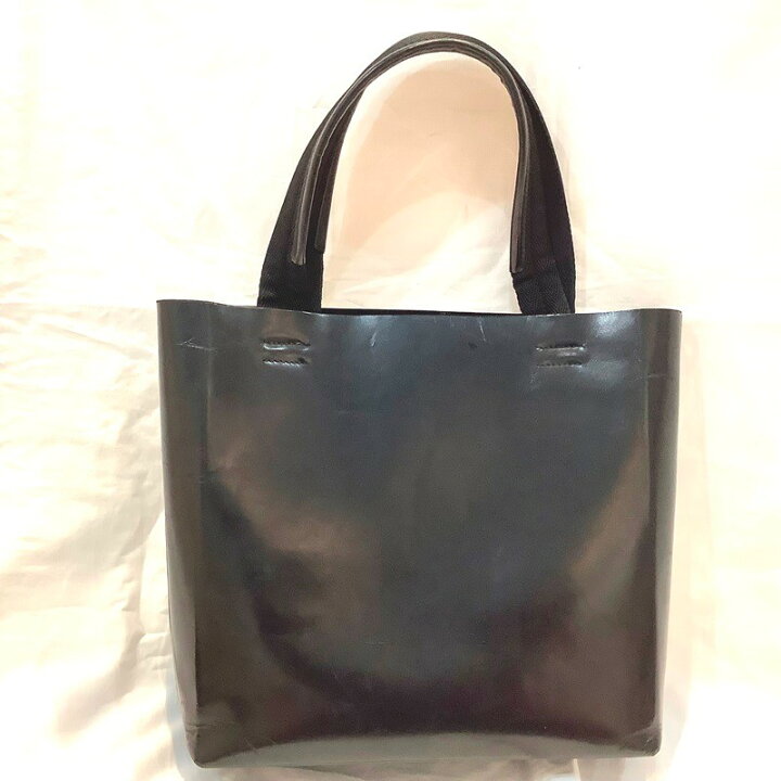 楽天市場】プラダ（PRADA）ロゴ型抜きレザートートバッグ ポーチ付き 