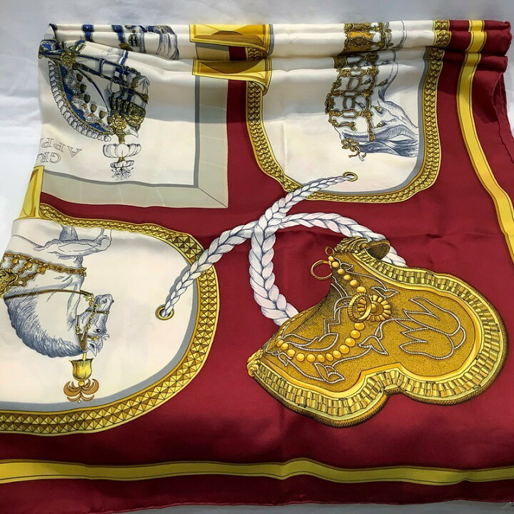 楽天市場】エルメス（HERMES）スカーフ 大判 GRAND APPARAT 