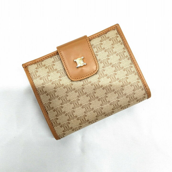 楽天市場】セリーヌ(CELINE) PVC×レザー オールドセリーヌ マカダム柄 