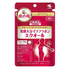 小林製薬 命の母 発酵大豆イソフラボン エクオール 30粒(30日分) 2個セット【送料無料/メール便】