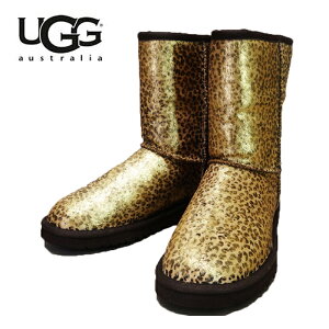 Ki 󂠂 UGG Australia W Classic Short Metallic Leopard Calf Hair (AO I[XgA ^bN Ip[h JtwA[ NVbNV[g [gu[c) 1005329