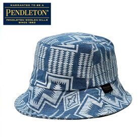 【あす楽】 PENDLETON DENIM HAT / ペンドルトン / デニム ハット / PENDLETON HAT / BUCKET HAT / バケット ハット / DENIM / デニム / CAP / キャップ / PENDLETON CAP / メンズ / レディース / ユニセックス / 帽子 / PDT-000-231012