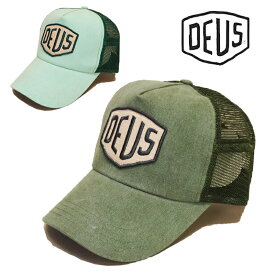 【あす楽】Deus ex machina Mesh Cap(メッシュキャップ) FOXTROT SHIELD TRUCKER / フォックストロット シールド トラッカー / DMP77369 / スナップバック / 帽子