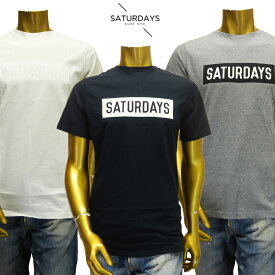 【あす楽】SATURDAYS SURF NYC (サタデーズ サーフ ニューヨーク) Saturdays Bar Tee / T-SHIRTS (Tシャツ) M21611SB46