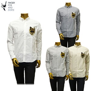 �y80%OFF�zFINGER FOX AND SHIRTS /�yPointer�z40/-Oxford FOX WAPPEN Shirts / �t�B���K�[�t�H�b�N�X �A���h �V���c / �V���c / �{�^���_�E���V���c / FFS-0053