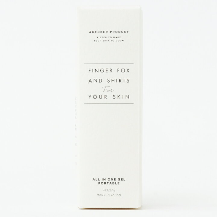 楽天市場】【☆10% 900円OFF】FINGER FOX AND SHIRTS ALL IN ONE GEL  