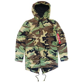 【あす楽】 ALPHA INDUSTRIES NYLON FISHTAIL MOD - アルファ インダストリーズ / ナイロンフィッシュテール ジャケット / PARKA / パーカー / ミリタリー ジャケット / メンズ / アウター / ナイロン ジャケット / MJN48000C1