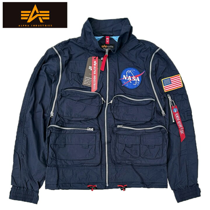 楽天市場】ALPHA INDUSTRIES NASA EVO BOMBER II / アルファ  