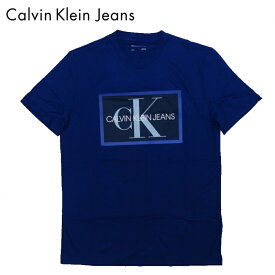 Calvin Klein Jeans (カルバンクライン ジーンズ) FEB LOGO TEE / MONOGRAM LOGO TEE / モノグラム ロゴ / ロゴ Tシャツ / SHORT SLEEVE TEE / Crew Neck T-Shirt / クルーネック / 41VM811