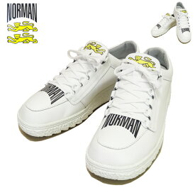 あす楽【50%OFF】NORMAN Logo Print Shoes / ノルマン / ロゴ プリント シューズ / メンズ / 馬場圭介様 / NOR-0060