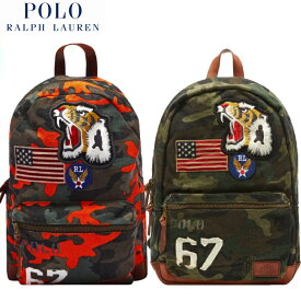 【あす楽】POLO RALPH LAUREN ポロ ラルフローレン バックパック / BACKPACK / Camo Tiger Canvas Backpack / カモ タイガー キャンバス リュック / RUCKSACK / MPOLO SP21 D2 / MPOLO F21 CF / ポロベア / Polo Bear / メンズ /ユニセックス /BAG/405831255001/405752380001