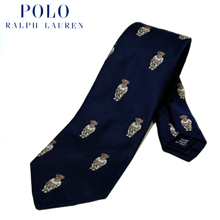 楽天市場】POLO RALPH LAUREN Polo Bear Silk Tie / ポロ ラルフ 