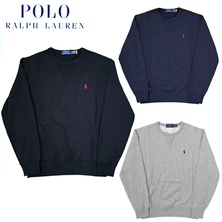 楽天市場】POLO RALPH LAUREN Polo Crew Sweatshirt / ポロ ラルフ  
