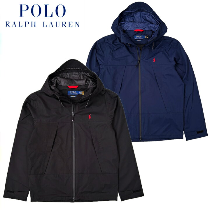 楽天市場】POLO RALPH LAUREN WATER RESISTAMT HOODED JACKET / ポロ  