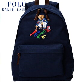 POLO RALPH LAUREN ポロ ラルフローレン バックパック / BACKPACK / ベア 刺繍 / Polo Bear Canvas Backpack / ポロ ベア キャンバス リュック / 熊 / くま / クマ / RUCKSACK / リュックサック / MPOLO SP24 DEL4 / ポロベア / ユニセックス / BAG / 405931636001