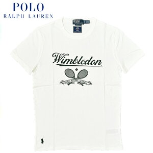 POLO RALPH LAUREN WIMBLEDON TEE / �|�� �����t���[���� / WIMBLEDON T-SHIRT / Polo Pony / M WIMB / WIMBLEDON / �E�C���u���h�� / �e�j�X / CREW NECK TEE / �N���[�l�b�N T�V���c / ���� / SHORT SLEEVE / �����Y / 710939648001