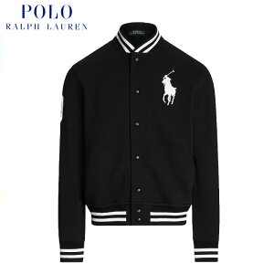 POLO RALPH LAUREN MEN'S FLEECE BASEBALL JACKET / �|�� �����t���[���� / �t���[�X �x�[�X�{�[�� �W���P�b�g / �X�^�W�A���W�����p�[ / �X�^�W���� / �o�[�V�e�B�W���P�b�g / �����Y / �|�j�[ / Pony / Big pony / 