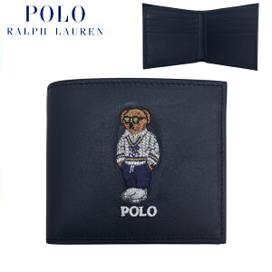 POLO RALPH LAUREN POLO BEAR LEATHER BILLFOLD WALLET / | t[ / |xA U[ rtH[h EHbg / M 1/15 CONCEPT / xA hJ / Polo Bear / |xA / F / N} / z / ܂ / Y