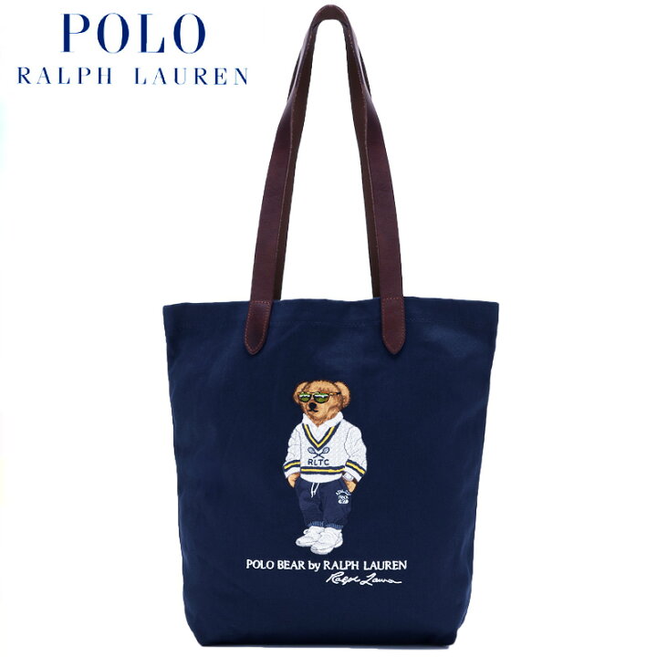 楽天市場】POLO RALPH LAUREN POLO BEAR TOTE / 刺繍 / ポロ ラルフ  