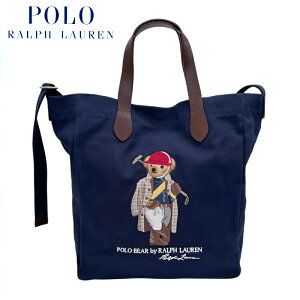 POLO RALPH LAUREN POLO BEAR TOTE / �V�����_�[�t�� / 2WAY / �h�J / �|�� �����t���[���� �|���x�A �g�[�g�o�b�O / �x�A �h�J / Polo Bear / �F / ���� / �N�} / M 12/15/25 CNCP / TOTE BAG / �g�[�g �o�b�O / BAG / �o�b�O