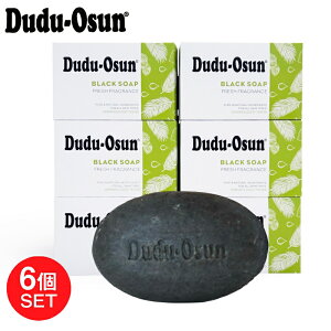 �y�|�C���g 5�{�zDudu-Osun(�h�D�h�D�I�X��) BLACK SOAP 150g / �y150g×6�z