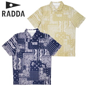 RADDA GOLF NORTH STAR POLO / ���b�_ �S���t / �m�[�X �X�^�[ �|���V���c / POLO SHIRT / �|���V���c / GOLF / �S���t / ���� / SHORT SLEEVE / RDSS22P02