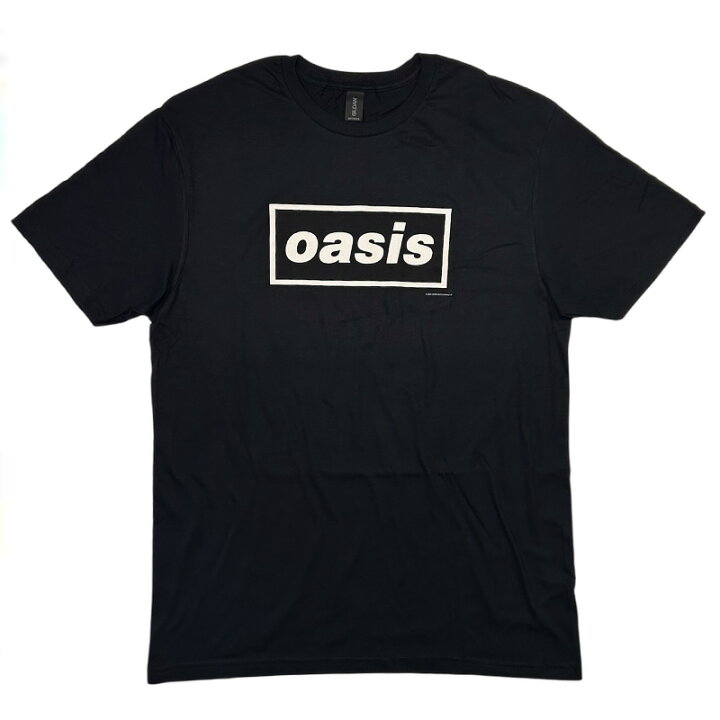 楽天市場】Oasis Logo Black T-Shirt / オアシス ロゴ Tシャツ / Oasis 