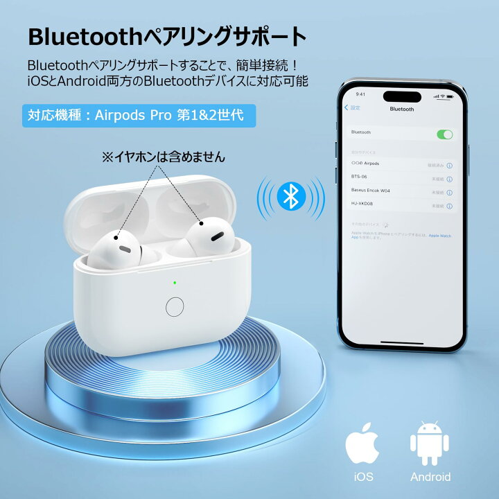 楽天市場】【送料無料】USB-C充電ケース、Airpods Pro 1と2に適用する 