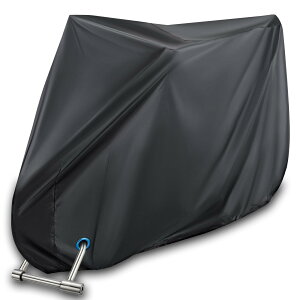 【送料無料】Breame 自転車カバー 厚手 防風 防塵 遮光 遮熱 UVカット紫外線遮蔽 暑さ対策 撥水加工 破れにくい 盗難防止 雨雪対応き 29インチまで対応 サイクルカバー 取付簡単 収納便利 ロッ
