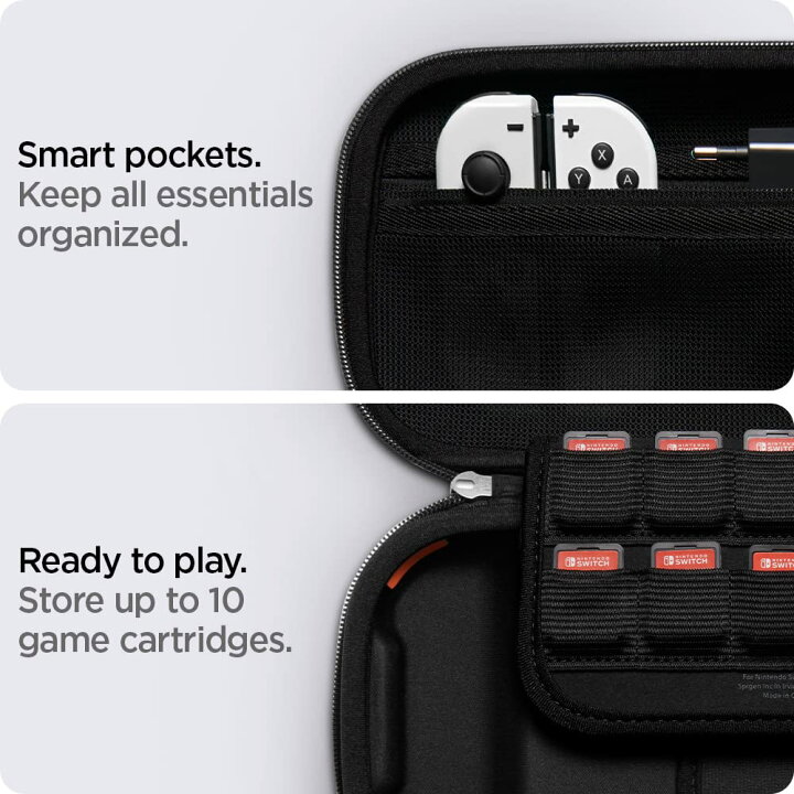 楽天市場】Spigen Switch 有機elモデル 用 ケース 小物収納可能 ポーチ 