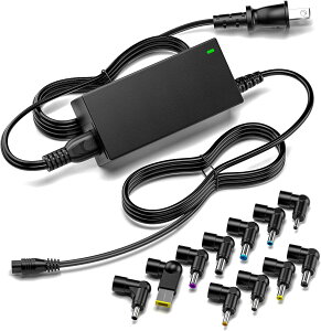 yzOuttag 45W ACdA_v^ m[gp\Rp 18.5V 19V 19.5V 20V A_v^[ PCΉ݊ACA_v^[ Kld ACA_v^ [d m[gPCA_v^[  HP Dell TOSHIBA ASUS ACER m[g