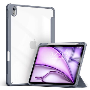 yzAoub iPad Air 11C` P[X M2 2024 iPad Air 5/4 P[X 2022/2020 10.9 C` obNJo[ Pencil Pro/USB-C[\ Apple Pencil 2 CX[dΉ O܃X^h X[v@\