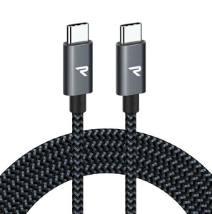 yzRAMPOW USB C P[u PD3.0Ή 100W/5A [d USB-C & USB-C P[u f[^] fh~ ϋviC ^Cvc P[u iPhone15V[Y[dP[u MacbookPro/iPad Pro&Air/Galaxy/Sony