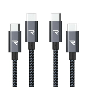 yzy2{Zbg 2m+2mzRAMPOW USB C P[u PD3.0Ή 100W/5A [d USB-C & USB-C P[u f[^] fh~ ϋviC iPhone15V[Y[dP[u MacbookPro/iPad Pro&Air/Galaxy/Son
