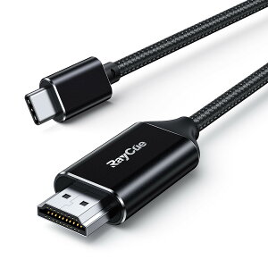yzRayCue USB C HDMI ϊP[u 2M 4K30Hz ϊRlN^ ݒsv iCR[h Thunderbolt 3/4 MacBook Pro/MacBook Air iPhone15 ProȂ ^CvC p\R/^ubgX}zΉ yp ݑ