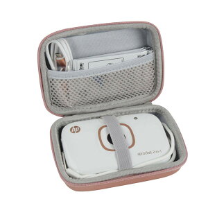 【送料無料】Hermitshell プロの収納袋?用于HP Sprocket 2-in-1 /Canon iNSPiC ZV-123-PW/iNSPiC PV-223/ iNSPiC PV-123-SPポータブルフォトプリンタとインスタントカメラ(ローズゴールド)