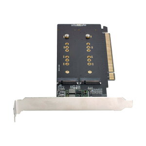�y���������zCablecc 4X NVME M.2 AHCI-PCIE Express 3.0 Gen3 X16 RAID�J�[�hVROC Raid0�n�C�p�[�A�_�v�^�[
