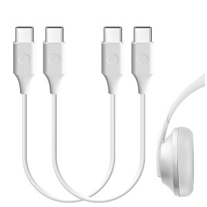 yzGeekria [dP[u ݊ Type-C [dR[h USB-C to USB-C {[Y Bose Ultra Open Earbuds, QC Ultra, QCSE, QC45, Earbuds II ɑΉ (/30cm 2pbN)