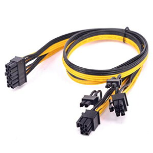 yzCablecc 12PinATXւ̃fA8Pin6PinXvb^[GPUOtBbNXJ[hW[dP[u12Pin to ATX Dual 8Pin6Pin Splitter GPU Graphics Card Modular Power Supply Cable for 3080 3090 AX850