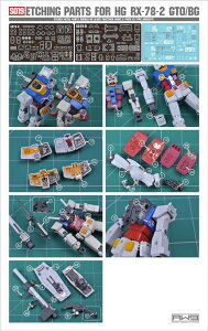 yzRG HG 1/144 MSp fBe[Abv nCNIeB[^p[c (HG 1/144 GTO RX-78-02 K_/K_[BEYOND GLOBAL]) [sAi]