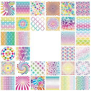 yzEUSTACE 32Zbg 15x15cm 䶗 XeVV[g }_ ԕ ev[g XeVv[g }XeV ނ `XeVv[g bZ[W DIYXNb