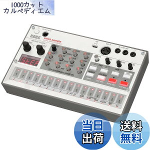 �y���������zKORG �f�W�^�� �T���v���[ volca sample2 �V���Z�T�C�U�[ �d�r�쓮 �X�s�[�J�[���� �w�b�h�t�H���g�p�� �ǂ��ł��g����R���p�N�g�T�C�Y