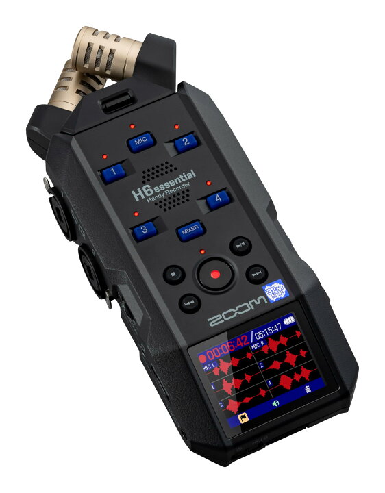 楽天市場】ZOOM ズーム 32bitフロート6トラック仕様ハンディレコーダー 