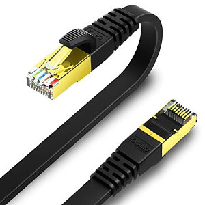 KASIMO CAT8 LAN�P�[�u�� �J�e�S���[8 �t���b�g 40Gbps 2000MHz SFTP RJ45 ������ �����b�L�R�l�N�^ �M�K�r�b�g ��d�V�[���h �ܐ܂�h�~ �h�� ADSL��� ����� �L��lan�P�[�u�� wi-fi�P�[�u�� �C�[�T�l�b�g