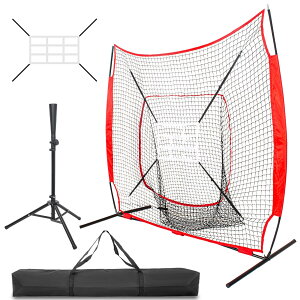 yzAKOZLIN 싅Klbg obeBOeB[t ܂ݎ 싅lbg 싅 eB[lbg Baseball Net K gȒP [ܕt WJTCY 213 × 213 cm