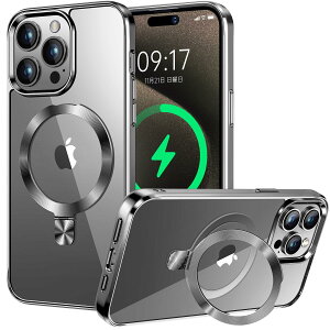 CSZENMENyCD MagSafeOEX^h́ziPhone 15 Pro Max pNAP[X[MagSafeΉEBX^h] [{̂̐FEbLop[]Xgbvz[t px ČRMILKi擾EϏՌ AC