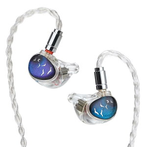 yzHiFiGo Kinera Celest PhoenixCall 1 DD+2BA+2 6mm }CNv[i[hCo[CC[j^[A 5 nCubhhCo[ CCÃCz (3.5mm, Transparent)